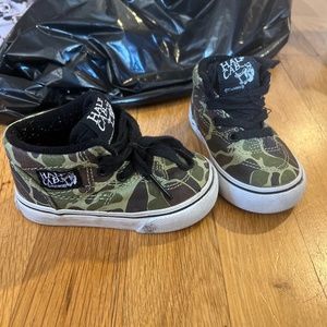 Vans Half Cab toddler shoes size 4